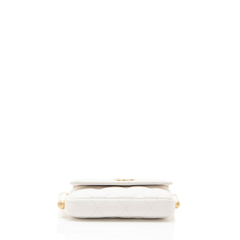Chanel Lambskin About Pearls Chain Mini Bag - Picture 4 of 12